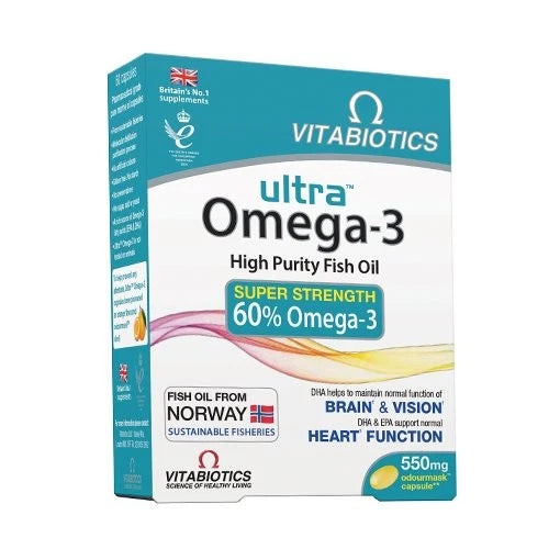 Ultra omega 3 fish oil 90sgels