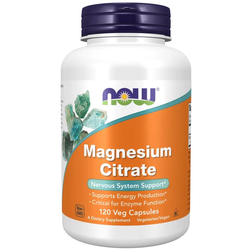 NOW Foods Magnesium Citrate – 120 Tableta