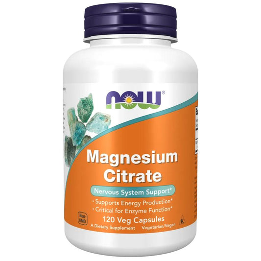 NOW Foods Magnesium Citrate – 120 Tableta