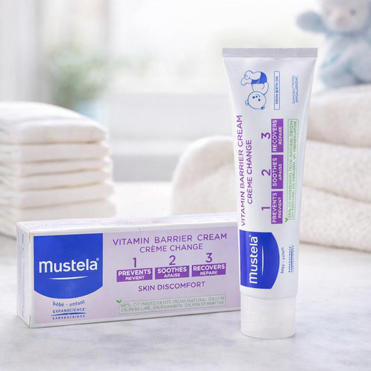Mustela Vitamin Barrier Cream (Pasta kundër skuqjes)